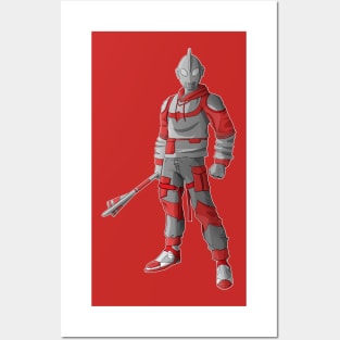 Ultraman Jack Urban Style Posters and Art